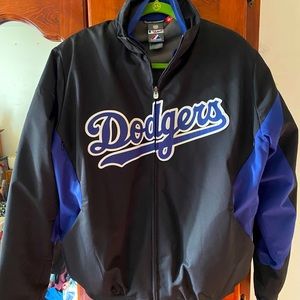 Majestic Therma base Dodgers MLB jacket Size M